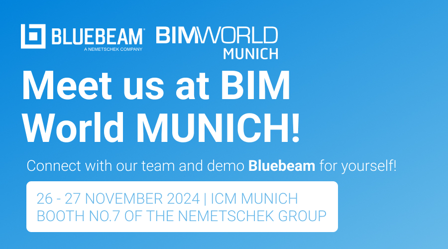 Meet us at BIM World MUNICH